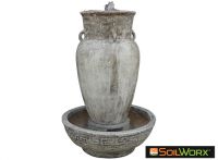 Aquila Tall Neck Jar Bowl Base Water Feature